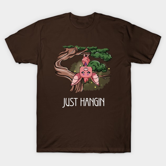 Just Hangin T-Shirt by Creative Wiz